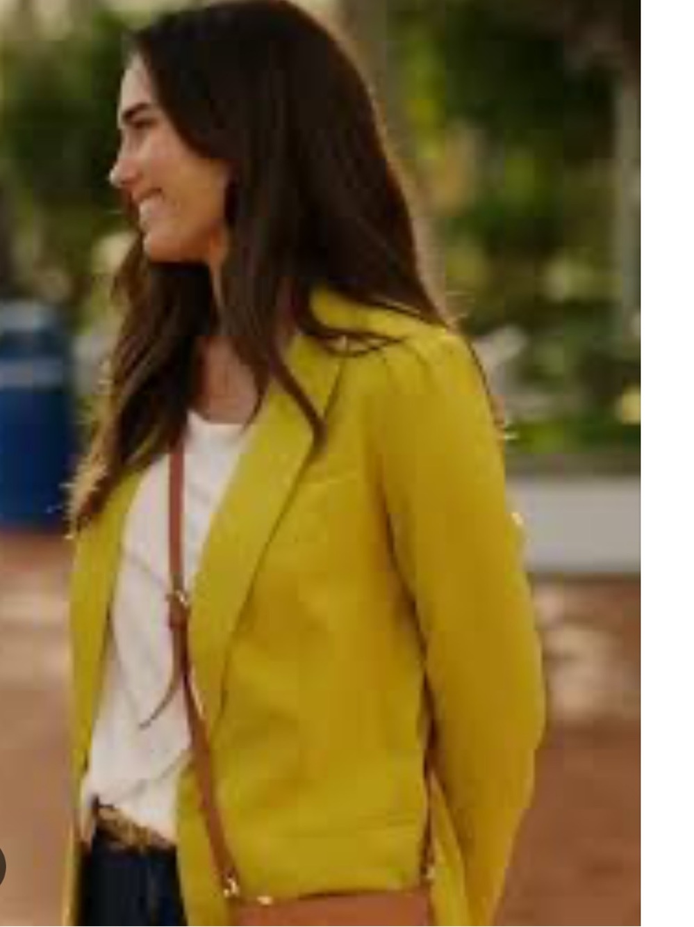 New Express Chartreuse Blazer